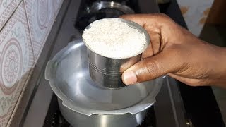 pressure cookerರಲ್ಲಿ ಅನ್ನ ಮಾಡುವ ವಿಧಾನ/how to cook white rice in pressure cooker easily in Kannada