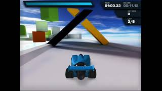 jet car stunts time trial easy A mission completed SPIDERMAN Ramp JUMP Challenge SUPERHERO HULK GTA screenshot 5