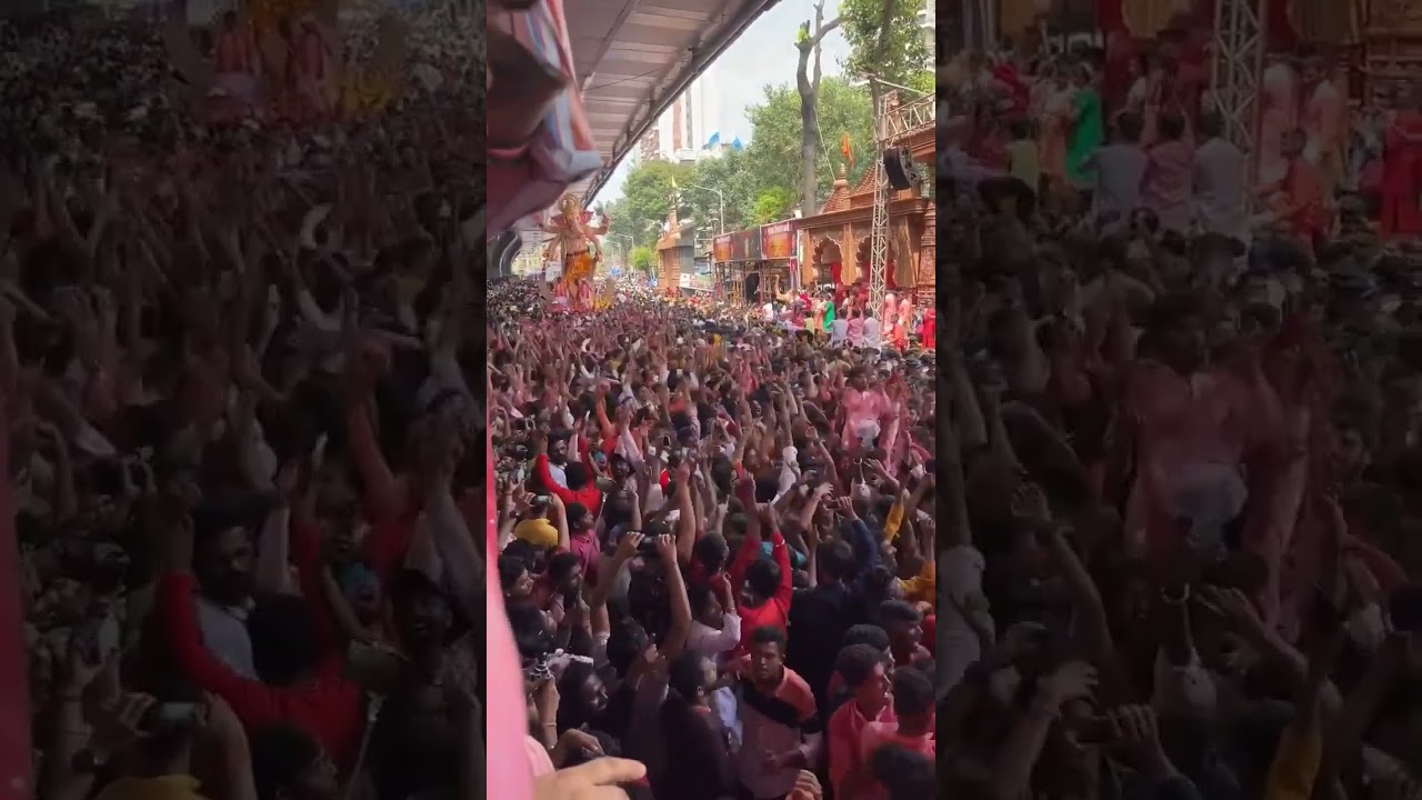 bharat ka baccha baccha, jay jay shree Ram bolega ||  lalbaug cha Raja visarjan Sohala 2022.