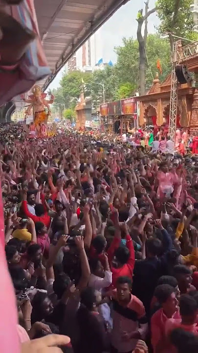 bharat ka baccha baccha, jay jay shree Ram bolega ||  lalbaug cha Raja visarjan Sohala 2022.