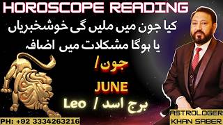 LEO Monthly horoscope with Khan Saber day by day analysis l 1st june to 30th june 2026