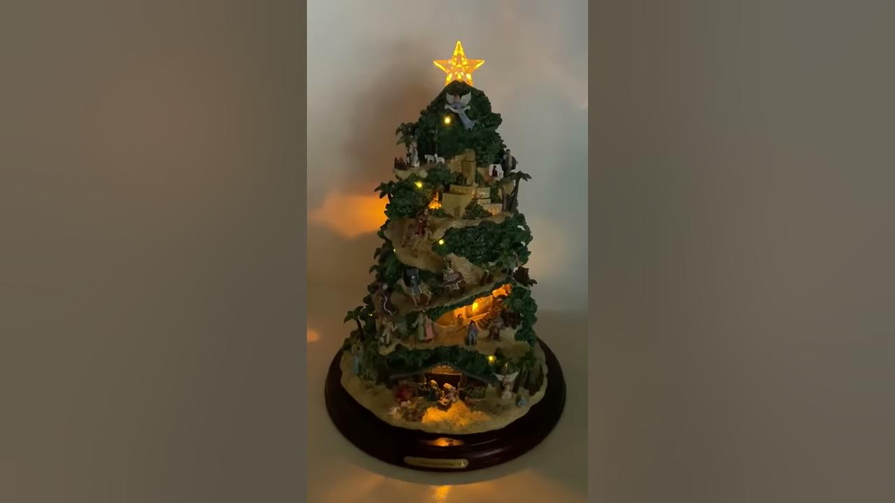 Thomas Kinkade Weihnachtsbaum Glory to the newborn King YouTube