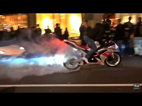 Yamaha R1 TRIES TO IMPRESS Crowds in London!