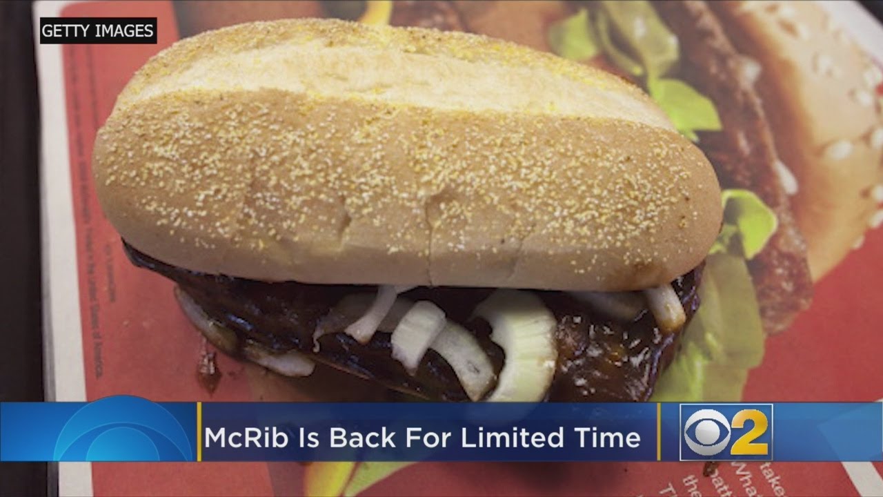 McRib Is Back For A Limited Time, Now Available Through Uber Eats