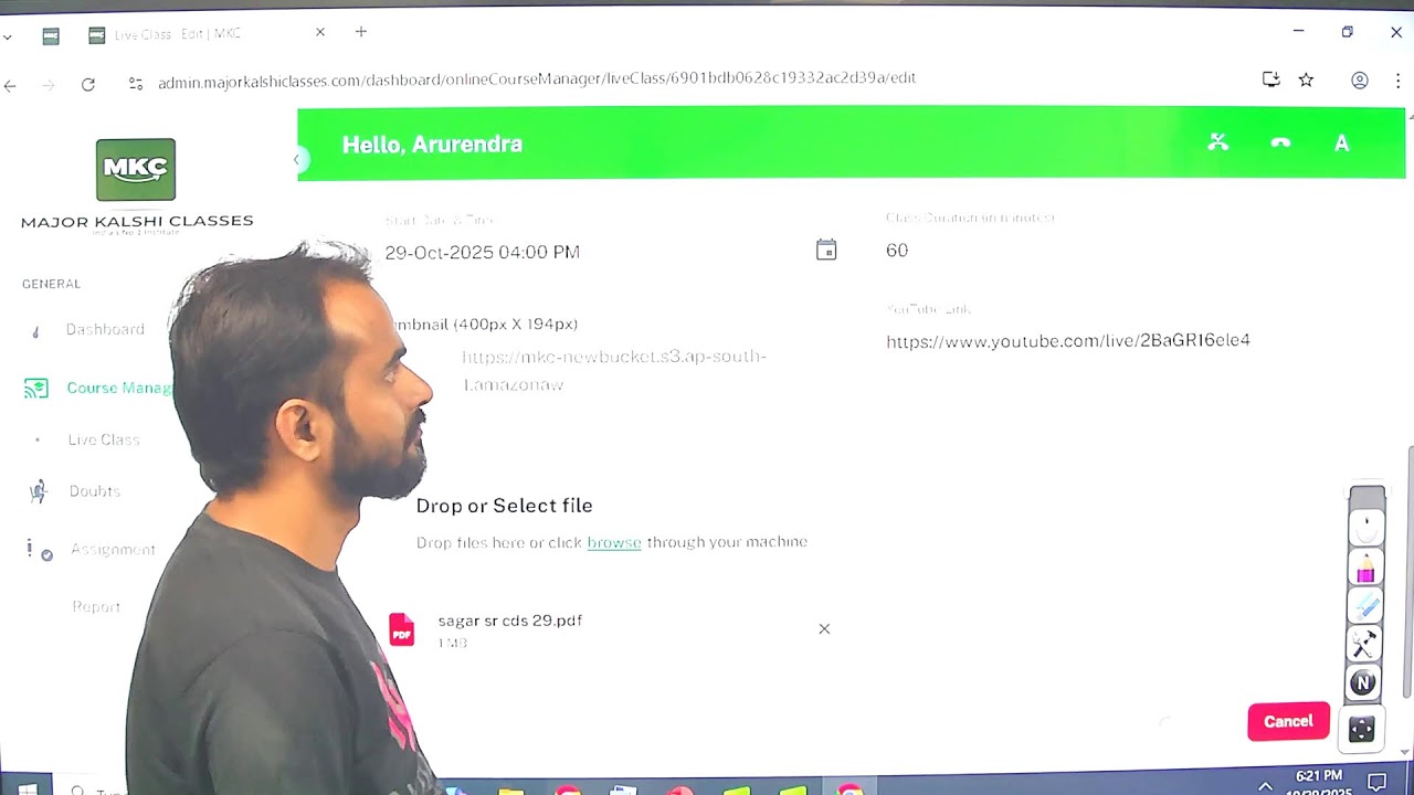 LAB-3 LIVE CLASS SCIENCE