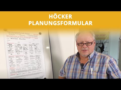 Höcker Planungsformular | Höcker Wärmepumpen