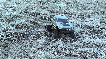 Axial Scx10 Honcho With RC4WD Predator Tracks