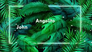 DEEJAY RALF MUSIK-HIT-TIP: Angelito  🎧  John Junior & DJ Criswell ENJOY !!!