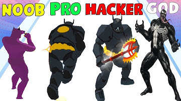 NOOB vs PRO vs HACKER vs GOD in Symbiote Rush