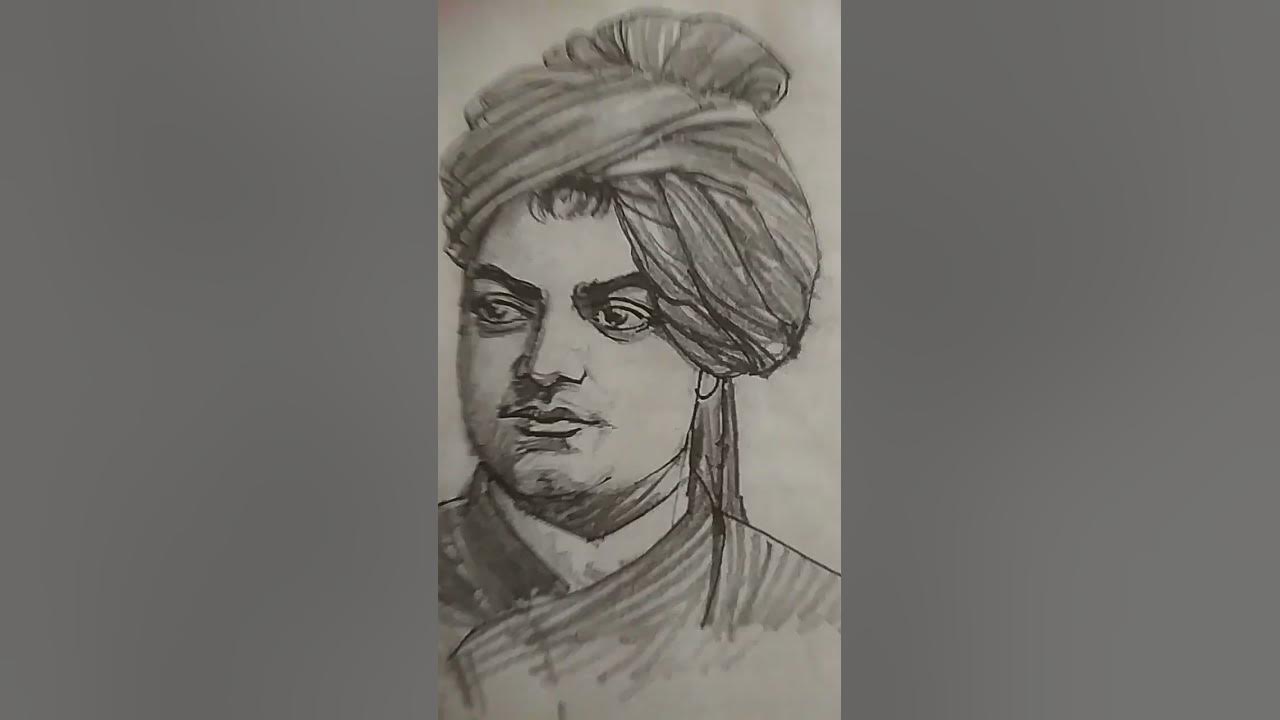 Swami Vivekananda Brave story#short #gyani man art #naren #emotional ...