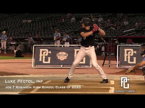 Luke Pectol Prospect Video, Inf, Joe T Robinson High School Class of 2020