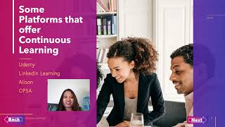 Why do Continuous learning: Thamaray Francis, Administrator, UNISA