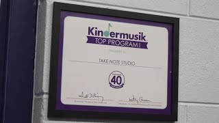 Take Note Studio receives Conductor's Circle Award from Kindermusik International