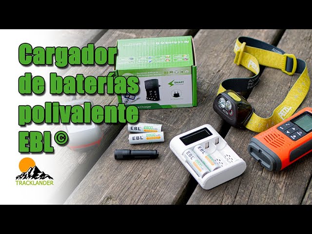 Cargador Ebl De 4 Pilas Recargables Aa Aaa De Litio 1,5v Usb