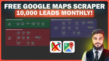 How to Build a FREE Google Maps Scraper with n8n | Extract 10,000 Business Emails Monthly