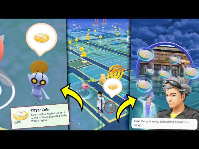 New Gen 9 (Paldea Region) Pokemon & Coins in Pokemon go. 