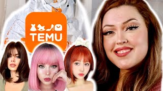 Trying Temu Short Wigs | Affordable Synthetic Short Wig Haul ✮