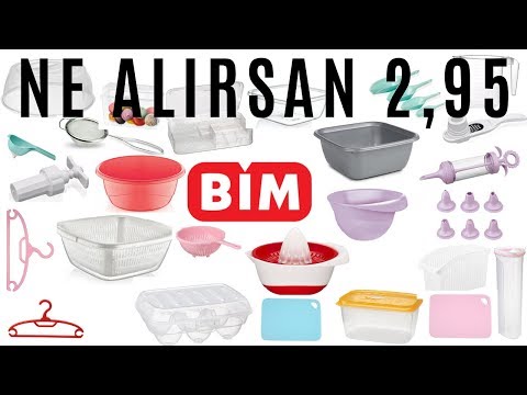 BİM 13 ARALIK 2019 CUMA | NE ALIRSAN 2,95 | BİM MUTFAK ÜRÜNLERİ | BİM AKTÜEL | ( Bim İndirimleri)