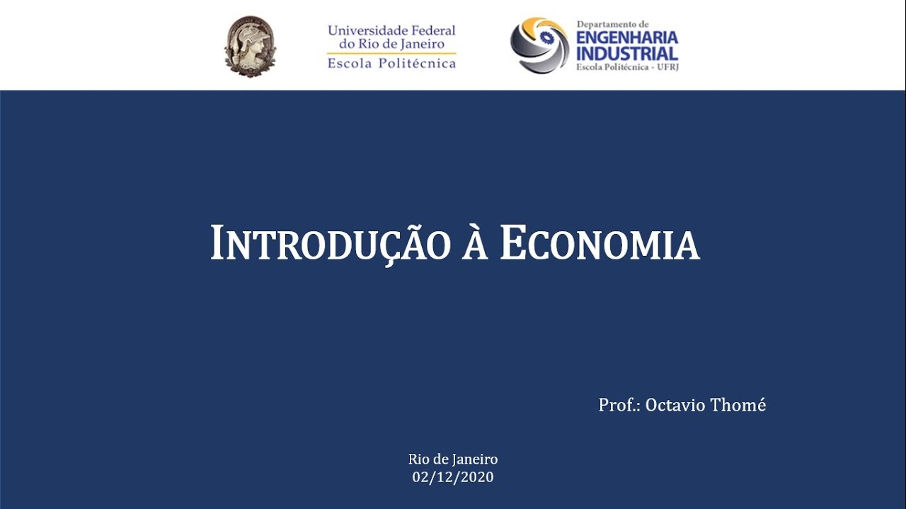 AULA 01: Objeto de Estudo & Evolução do Pensamento Econômico