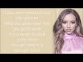 Little mix  womans world  lyrics