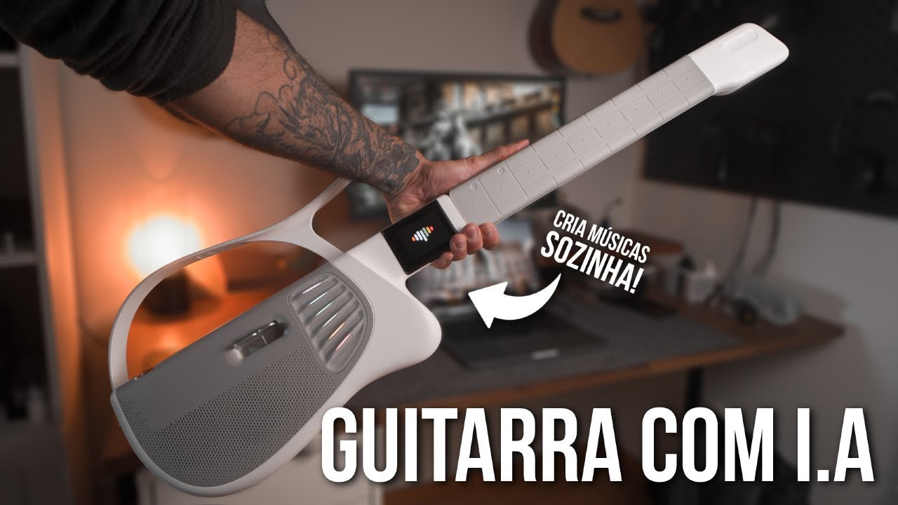 Tempolor Melo-D: Uma “Guitarra” com IA que te ajuda a compor!