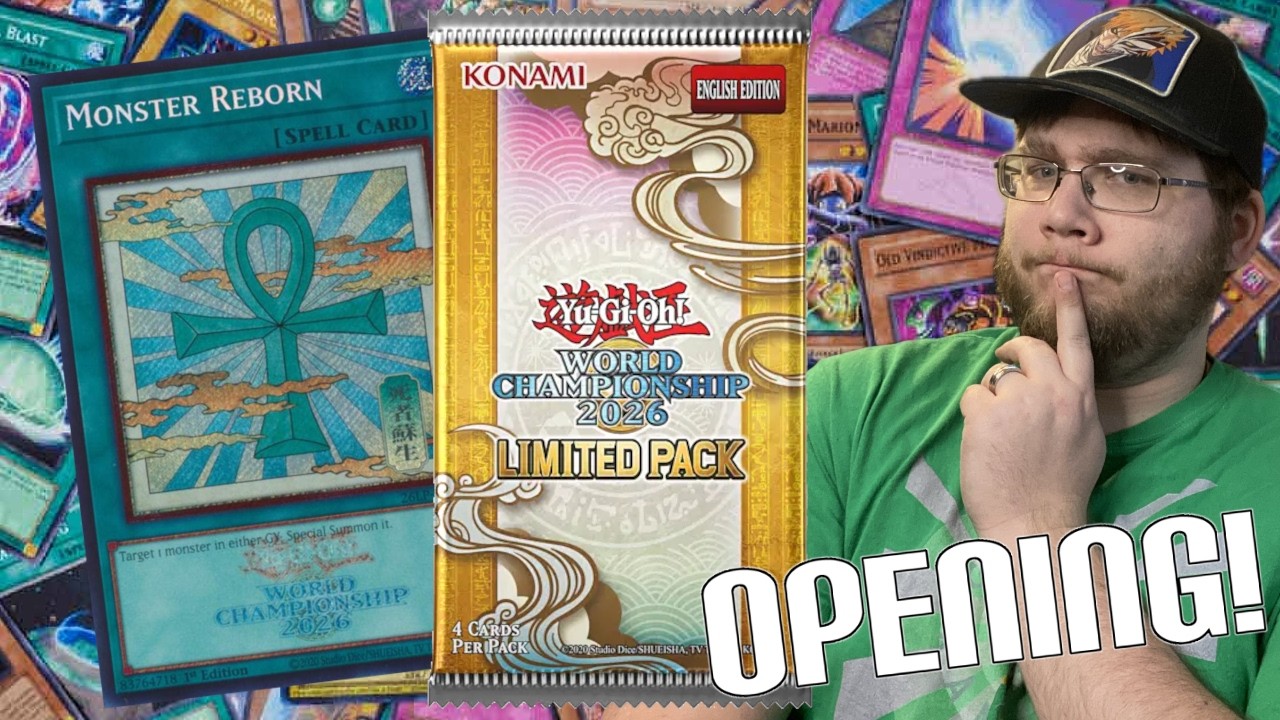 WCS EXCLUSIVES! 😱 Yu-Gi-Oh! Limited Pack World Championship 2026