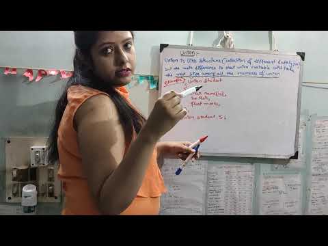 Union in C. #cprogram #gate #sudeshna #union