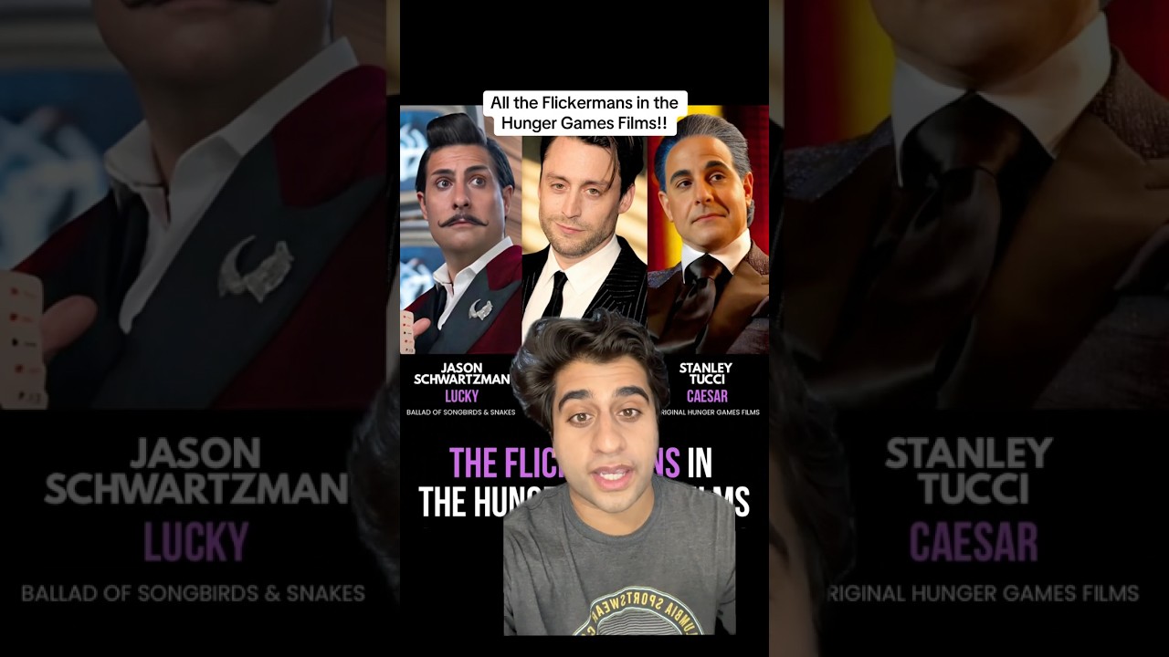 All the Flickermans in the Hunger Games Series!! 😮 