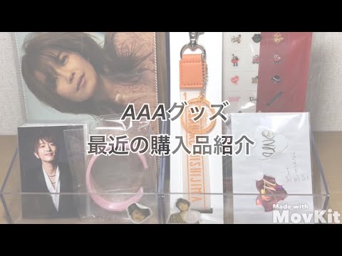 【 AAA 】最近の購入品紹介