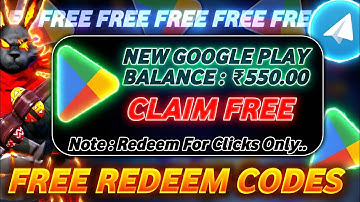 🤯 Free Redeem Code ( Bot )| Free Google Play Redeem Code | New Redeem Code Earning App | Redeem Code