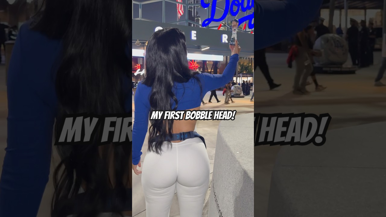 So hyped I got my first bobble head collectible! #dodgers #dodgerstadium #dodgersfans