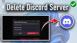 How To Delete / Leave Discord Server | Full Guide