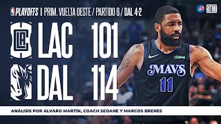 Por qué Mavs venció a Clippers 🏀 | Álvaro Martín, Coach Seoane y Marcos Brenes | Ritmo NBA