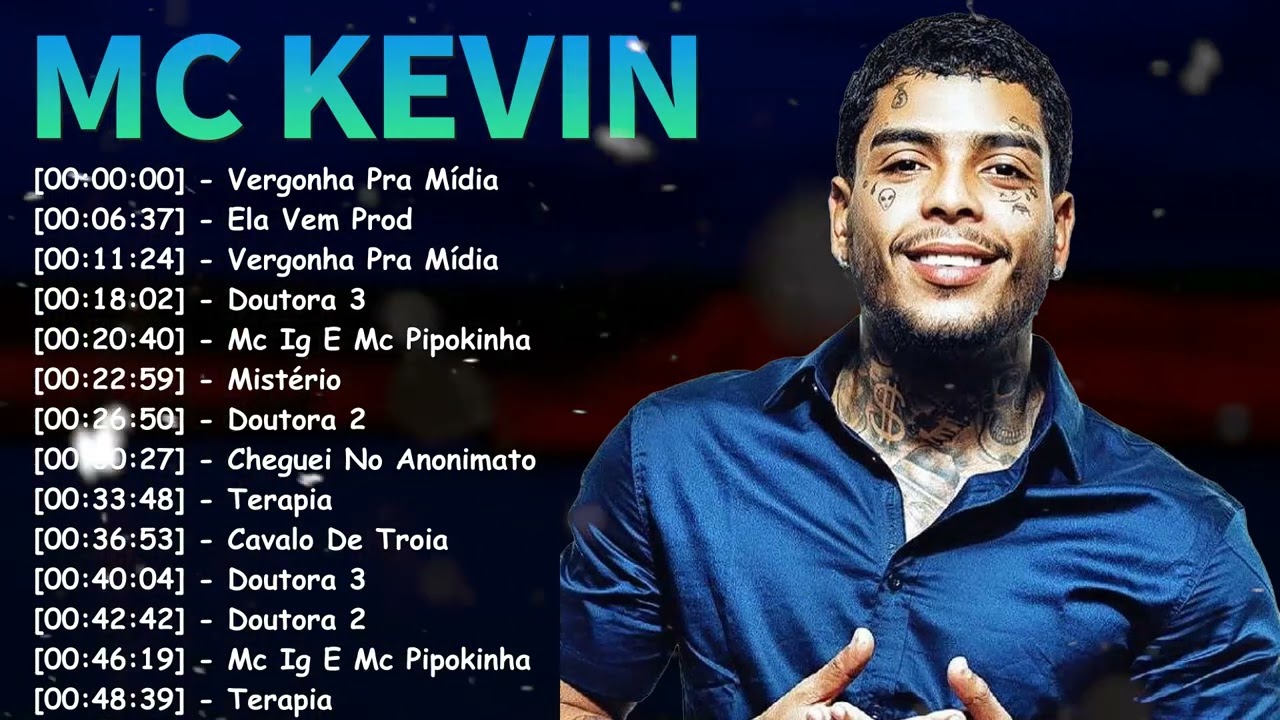 MC Kevin – Coletânea de sucessos do funk nacional 2026 top 20 músicas