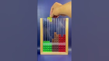 PART 113 || Relaxing Tetris ASMR: Calming Colors & Block Stacking