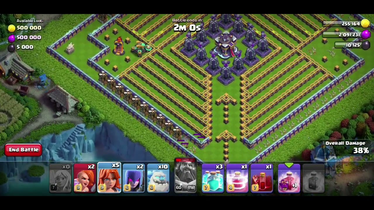 3 star painter Warden challenge (clash of clans) 