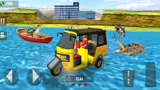 Offroad Tuk Tuk Auto Rickshaw Driving Simulator#5 - Mountain Auto Rickshaw Drive - Android Gameplay screenshot 4