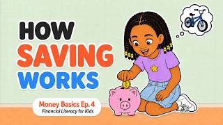 How Saving Works | Money Basics Ep. 4 | Financial Literacy for Kids | Early Soft Skills screenshot 3