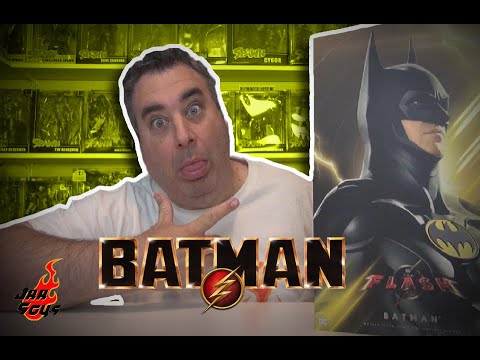 Hot Toys "Batman" Modern Suit The Flash Unboxing !!!