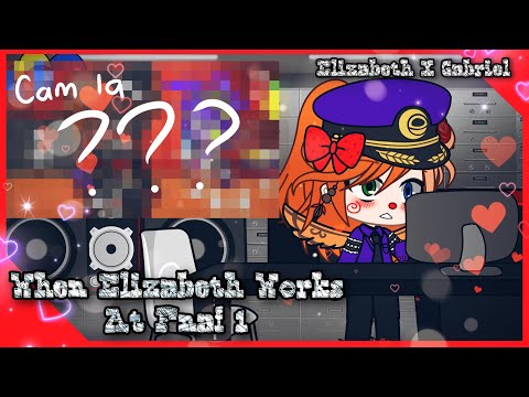 When Elizabeth Afton Works At Fnaf 1 ~ Fnaf❤️✨ ~ Gacha Club Skit❤️ ~ ⚠️MY AU⚠️