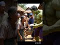 হাল্কের মাছের হাট: দাদি বনাম হাল্ক | বউয়ের রাগ 😂🌍 Hulk’s Fish Market Chaos | Grandma vs Hulk 😂