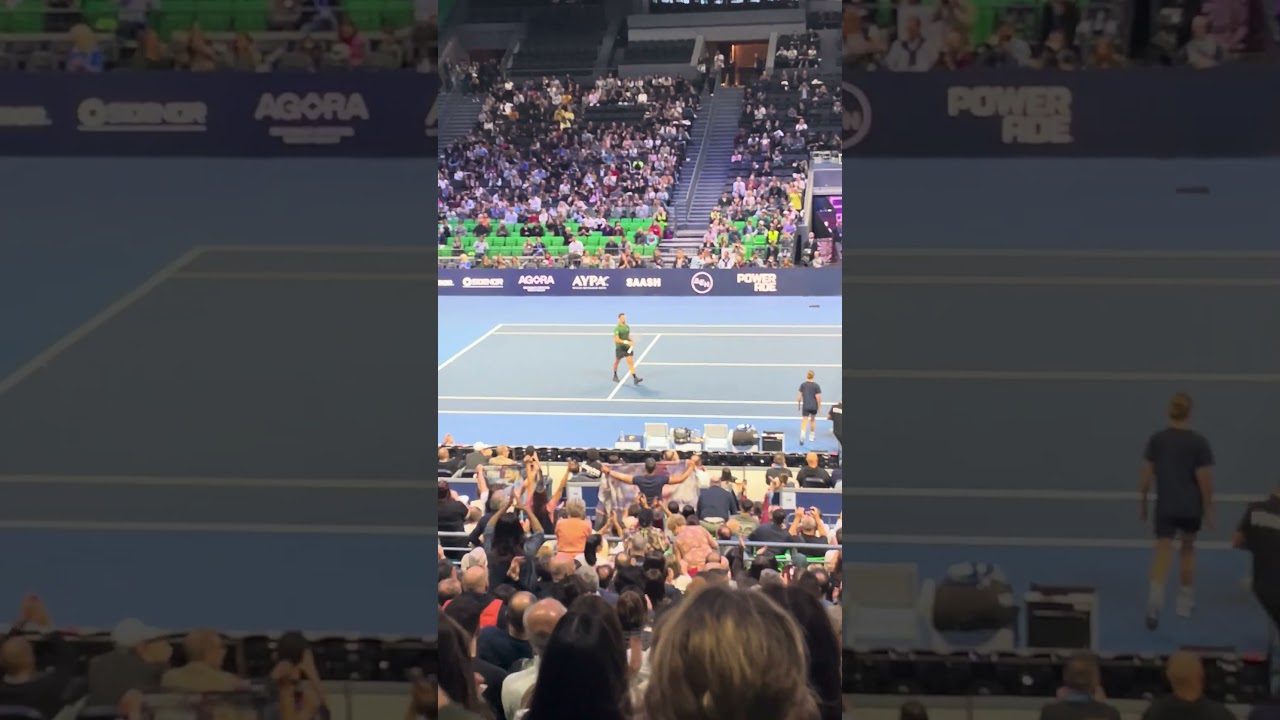 Djokovic set point vs Borges in Athens quarter-final 