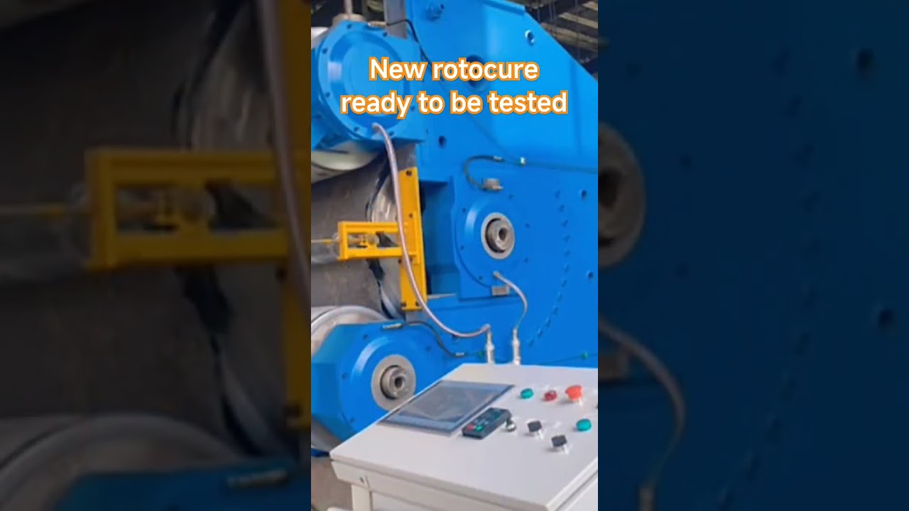 The rotocure is ready for testing, then will be sent to our clients😊