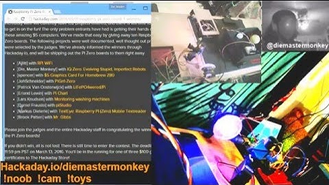 Adafruit Hackaday.IO Raspberry Pi Zero Contest Winners (feat. IQ Zero)