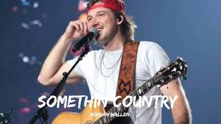 Morgan wallen somethin country lyrics