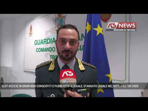 SLOT ACCESE IN ORARI NON CONSENTITI E PUBBLICITA' ILLEGALE, STANGATO LOCALE NEL VITT... | 03/09/2025