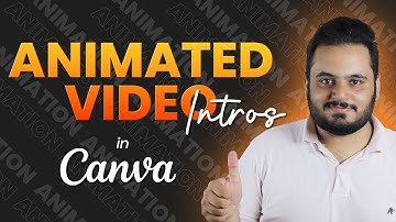 Make Animated Video Intros in Canva [Urdu/Hindi] Tutorial