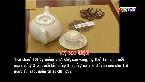 Cây chuối hột trị sỏi thận