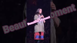 Billie Eilish in Detroit ' What Was I Made For ' breathtaking moment. Hit Me Hard And Soft #live