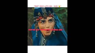 Don't mess with her💀#kurlusosman #turkishdrama #goviral #viral #trending #bala #balahatun #osbal